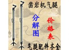 點(diǎn)擊查看詳細(xì)信息<br>標(biāo)題：氣腿式鑿巖機(jī)氣腿分解圖 氣腿配件 支腿配件 FT160系列氣腿配 閱讀次數(shù)：474